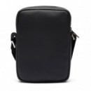 Slim Vertical Camera Bag Noir  LACOSTE