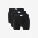 Boxer Long Noir  LACOSTE