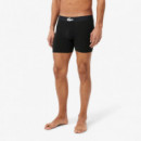Boxer Long Noir  LACOSTE