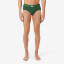 Slip Blanc/vert-noir  LACOSTE