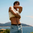 Slip Blanc/vert-noir  LACOSTE