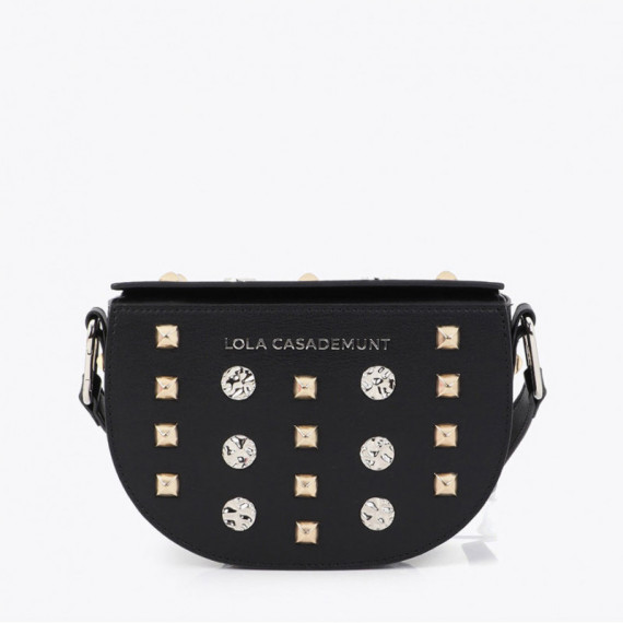 LOLA CASADEMUNT Banana Bag con Tachas de Oro LS2604051-00N