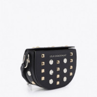 LOLA CASADEMUNT Banana Bag con Tachas de Oro LS2604051-00N