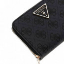 Cartera Laurel Slg Medium Zip Around  GUESS