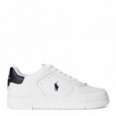 Zapatilla Deportiva Masters Court de Piel  RALPH LAUREN