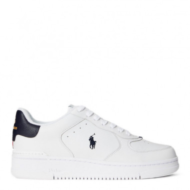 Zapatilla Deportiva Masters Court de Piel  RALPH LAUREN