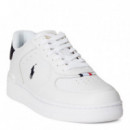 Zapatilla Deportiva Masters Court de Piel  RALPH LAUREN