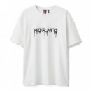 Camiseta Regular Fit con Logotipo Estampado  ANTONY MORATO