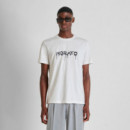 Camiseta Regular Fit con Logotipo Estampado  ANTONY MORATO