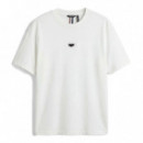 Camiseta Relaxed Fit con Logotipo de Goma  ANTONY MORATO