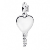 Colgante Etiqueta Grabable Llave Corazón 394353C01  PANDORA