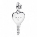 Colgante Etiqueta Grabable Llave Corazón 394353C01  PANDORA