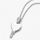 Colgante Etiqueta Grabable Llave Corazón 394353C01  PANDORA