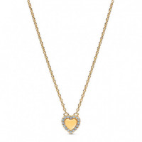 Collar Grabable Halo Corazón 364364C01  PANDORA