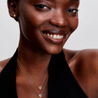 Collar Grabable Halo Corazón 364364C01  PANDORA