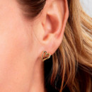 Pendientes de Aro Corazón Pequeño Forma Orgánica 264359C00  PANDORA