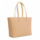 Bolso Tote con Cremallera Anna  LACOSTE
