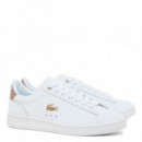 Zapatillas Carnaby Set de Piel de Mujer  LACOSTE