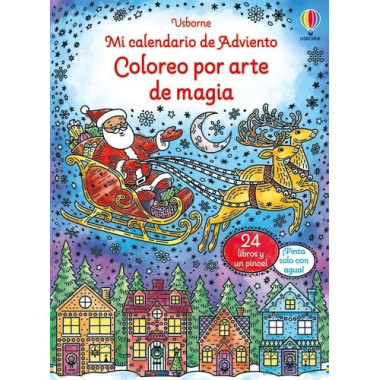 MI CALENDARIO DE ADVIENTO - COLOREO POR ARTE DE MAGIA