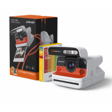 C&aacute;mara Instant&aacute;nea POLAROID Flip Blanca con Film I-type Color (8 Fotos)