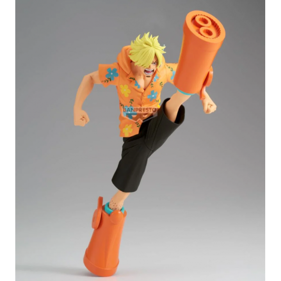 Figura Sanji Battle Record One Piece 21CM  BANPRESTO