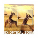 AGFAPHOTO Pack Camara Digita+tripode+microfono para Vlog VLG-4K Optical 24MPX/4K