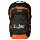 Mochila LOK Maxx GEN2 Black Orange