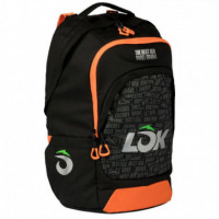 Mochila LOK Maxx GEN2 Black Orange