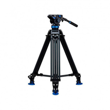 BENRO Tripode de Video Doble Tubo Aluminio con Cabezal S8 Pro