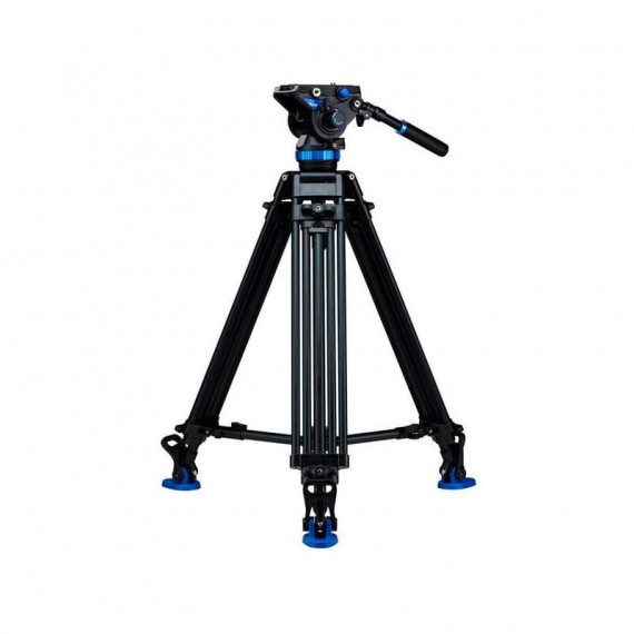 BENRO Tripode de Video Doble Tubo Aluminio con Cabezal S8 Pro