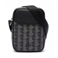 Bandolera Vertical The Blend con Monograma Estampado  LACOSTE