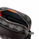 BANDOLERA VERTICAL THE BLEND CON MONOGRAMA ESTAMPADO