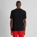 Camiseta Regular Fit Estampado de Goma  ANTONY MORATO