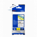 Cinta BROTHER P-touch Laminada Negro sobre Blanco 24MM 8M (TZ251)