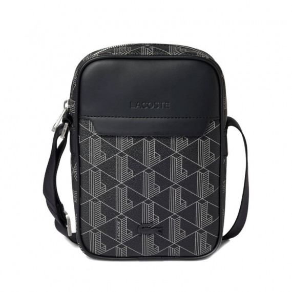 Bandolera Vertical The Blend con Monograma Estampado  LACOSTE