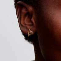 Pendientes de Botón Corazón Pequeño Forma Orgánica 264393C00  PANDORA
