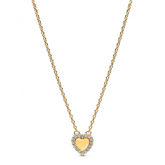 Collar Grabable Halo Corazón 364364C01  PANDORA