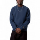 CARHARTT - Chase Sweat Cotton/Polyester Sweat - 3H6XX - I033660/3H6XX