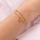 Layered Bracelet Dorado  TOMMY HILFIGER