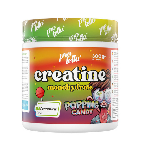 Creatina Creapure Popping Candy PROTELLA - 300 Gr