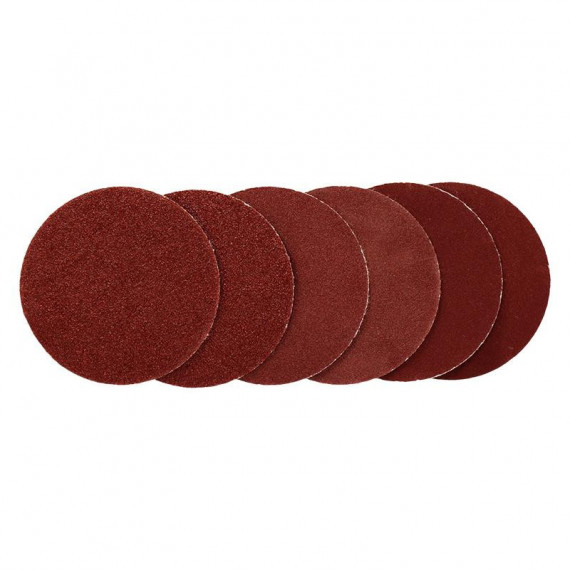 Pack Lija Velcro 75MM 6 Piezas Gr 60-120-240 Pulidora AC1495 AICER