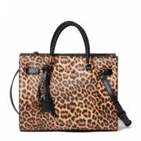 Bolso Satchel Mediano con Charms  LIU JO