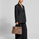 Bolso Satchel Mediano con Charms  LIU JO