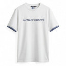 Camiseta Regular Fit con Logotipo  ANTONY MORATO