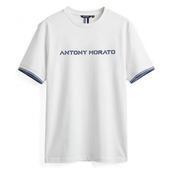 Camiseta Regular Fit con Logotipo  ANTONY MORATO