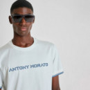 Camiseta Regular Fit con Logotipo  ANTONY MORATO