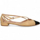 Empeine Cruzado Negro+beige  MIUXA