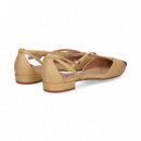 Empeine Cruzado Negro+beige  MIUXA