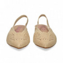 sin Talon Ganchillo Beige  MIUXA