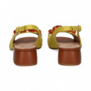 Sandalia 4 Piedras Marron/beige  MIUXA